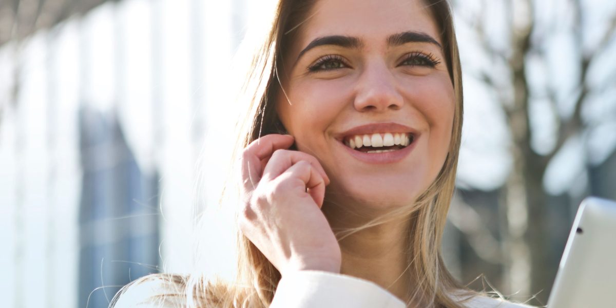 A confident investor after receiving expert guidance, ready to navigate the luxury real estate market.
