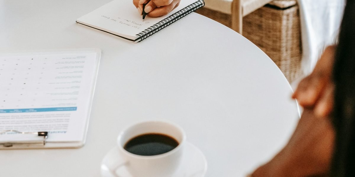 A potential buyer conducts an interview with a real estate agent to assess their expertise and client-first approach.