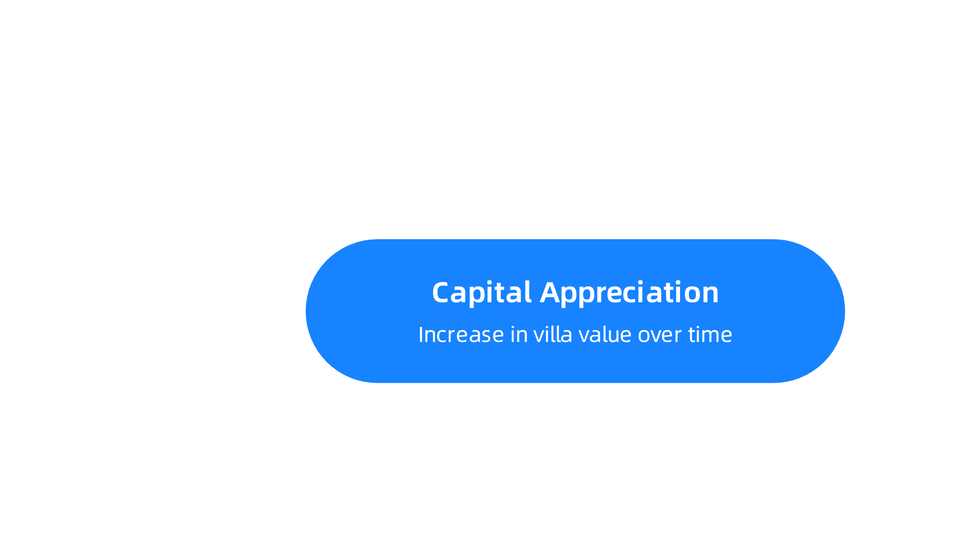 Visualizing the primary factors influencing the financial returns from luxury villa investments.