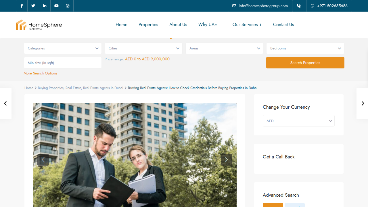 Learn how to verify real estate agent credentials in Dubai to ensure a trustworthy partnership.