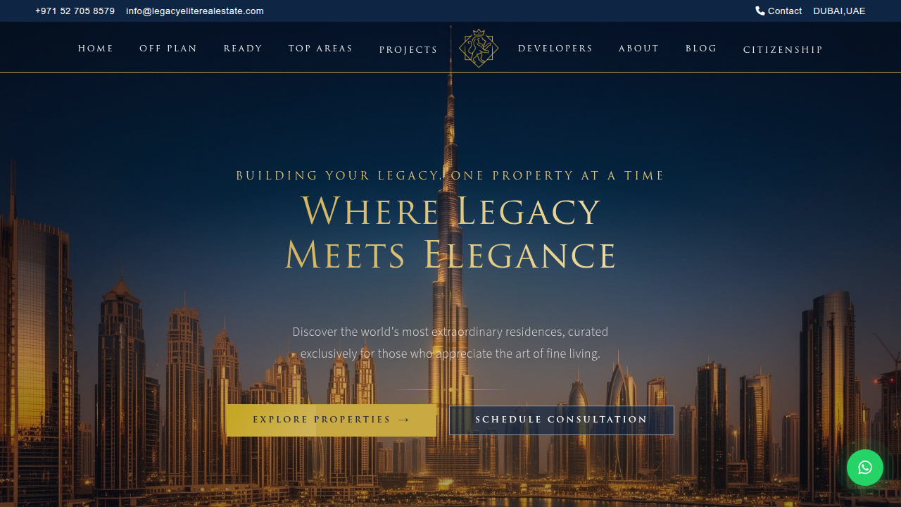 Find reputable real estate agencies that specialize in luxury properties in Dubai.